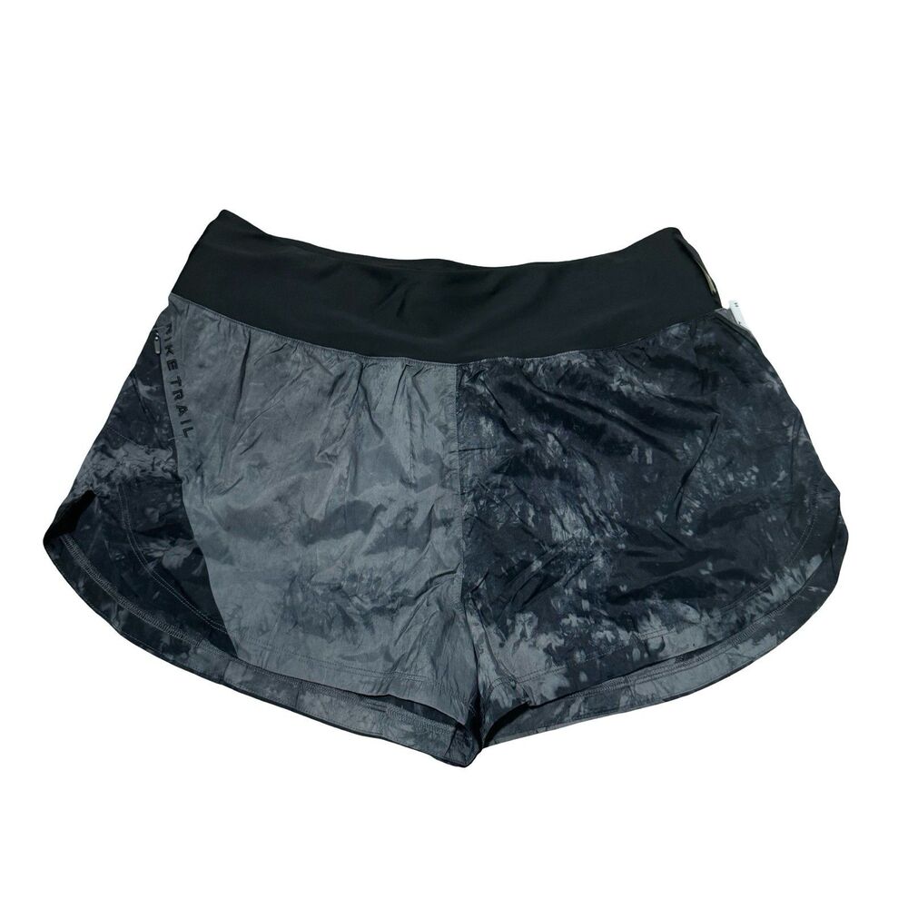 NWT Nike WMNS Trail Repel Mid-Rise Brief-Lined Shorts Large Gray Grey $70‎
